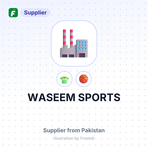 WASEEM SPORTS – summary card, no photo uploaded yet