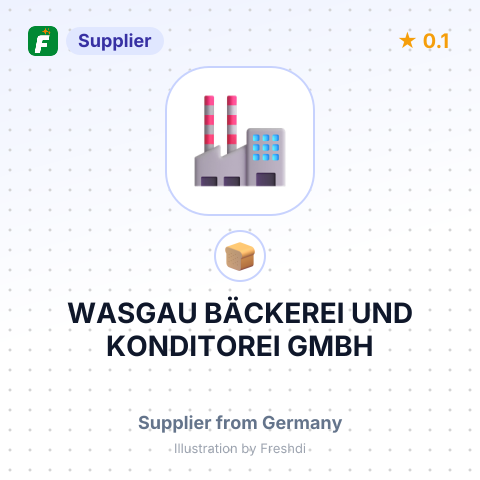 WASGAU BÄCKEREI UND KONDITOREI GMBH – summary card, no photo uploaded yet