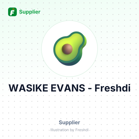WASIKE EVANS – summary card, no photo uploaded yet