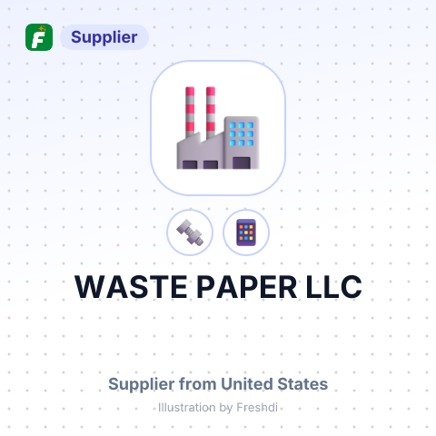 WASTE PAPER LLC – summary card, no photo uploaded yet