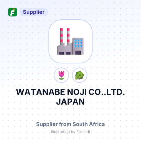 WATANABE NOJI CO..LTD. JAPAN – summary card, no photo uploaded yet