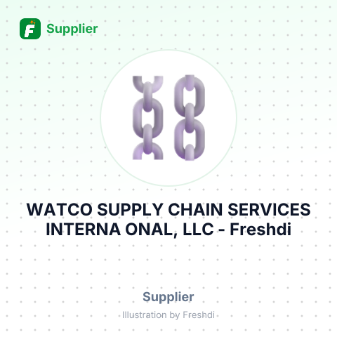 WATCO SUPPLY CHAIN SERVICES INTERNA ONAL, LLC – summary card, no photo uploaded yet