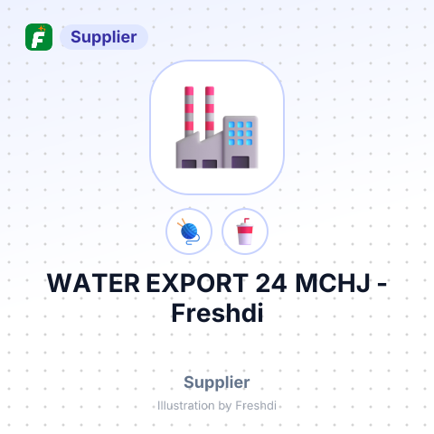 WATER EXPORT 24 MCHJ – summary card, no photo uploaded yet