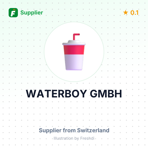 WATERBOY GMBH – summary card, no photo uploaded yet