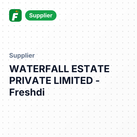 WATERFALL ESTATE PRIVATE LIMITED – summary card, no photo uploaded yet