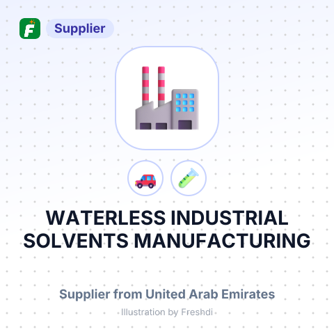 WATERLESS INDUSTRIAL SOLVENTS MANUFACTURING – summary card, no photo uploaded yet