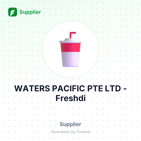 WATERS PACIFIC PTE LTD – summary card, no photo uploaded yet