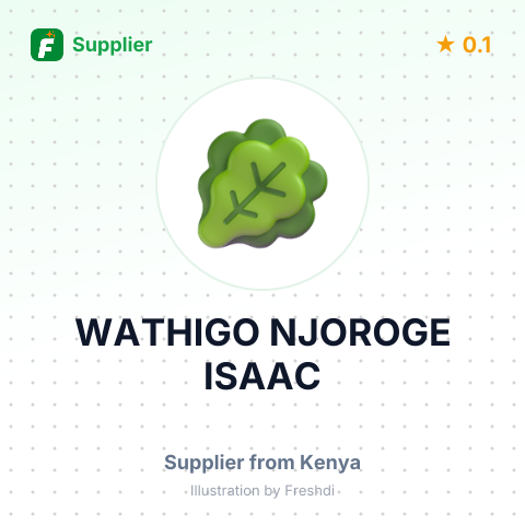 WATHIGO NJOROGE ISAAC – summary card, no photo uploaded yet