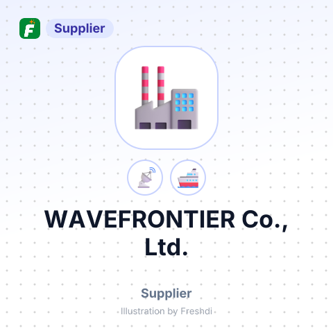 WAVEFRONTIER Co., Ltd. – summary card, no photo uploaded yet