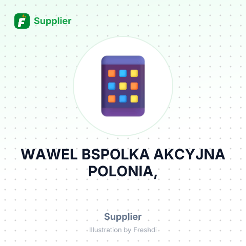 WAWEL BSPOLKA AKCYJNA POLONIA, – summary card, no photo uploaded yet