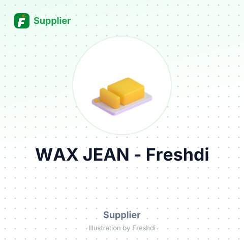 WAX JEAN – summary card, no photo uploaded yet