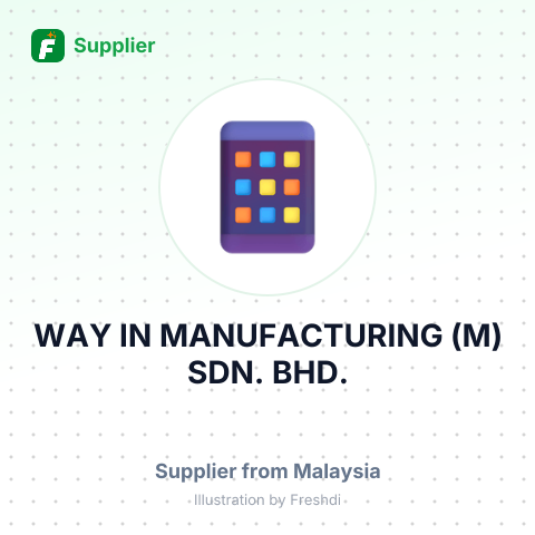 WAY IN MANUFACTURING (M) SDN. BHD. – summary card, no photo uploaded yet