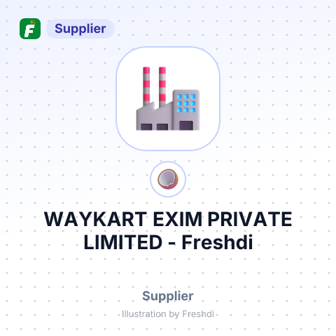 WAYKART EXIM PRIVATE LIMITED – summary card, no photo uploaded yet