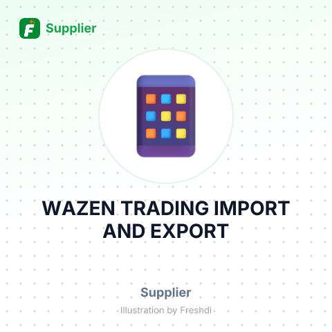 WAZEN TRADING IMPORT AND EXPORT – summary card, no photo uploaded yet
