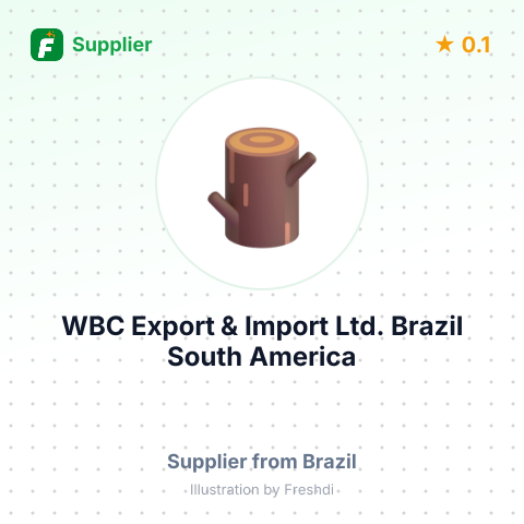 WBC Export & Import Ltd. Brazil South America  – summary card, no photo uploaded yet