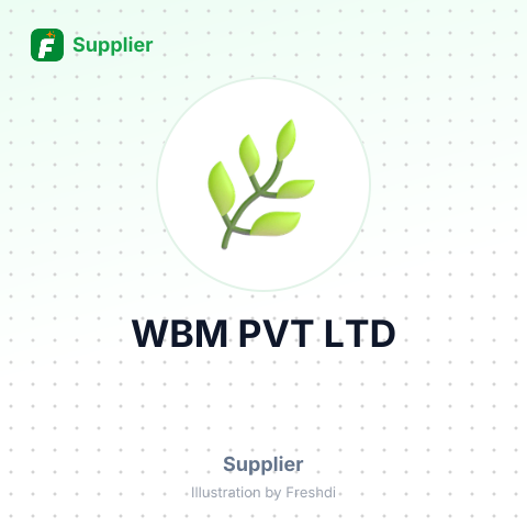WBM PVT LTD – summary card, no photo uploaded yet
