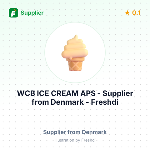 WCB ICE CREAM APS – summary card, no photo uploaded yet