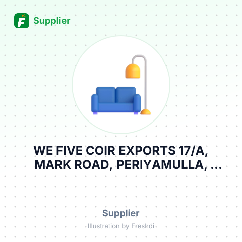 WE FIVE COIR EXPORTS 17/A, MARK ROAD, PERIYAMULLA, NEGOMBO – summary card, no photo uploaded yet
