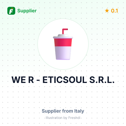 WE R - ETICSOUL S.R.L. – summary card, no photo uploaded yet