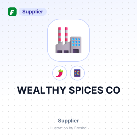 WEALTHY SPICES CO – summary card, no photo uploaded yet