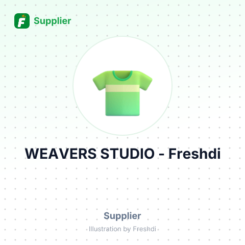 WEAVERS STUDIO – summary card, no photo uploaded yet