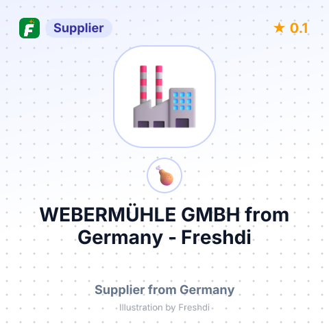 WEBERMÜHLE GMBH – summary card, no photo uploaded yet