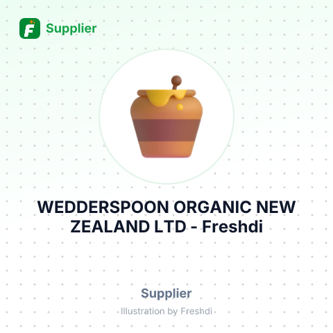 WEDDERSPOON ORGANIC NEW ZEALAND LTD – summary card, no photo uploaded yet
