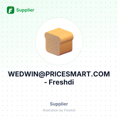 WEDWIN@PRICESMART.COM – summary card, no photo uploaded yet