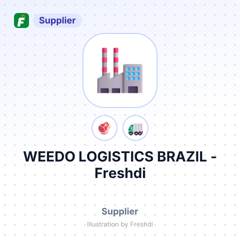 WEEDO LOGISTICS BRAZIL – summary card, no photo uploaded yet