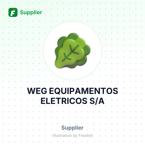 WEG EQUIPAMENTOS ELETRICOS S/A – summary card, no photo uploaded yet