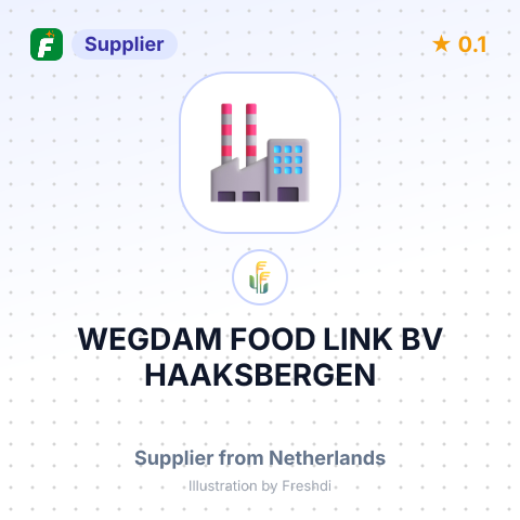 WEGDAM FOOD LINK BV HAAKSBERGEN – summary card, no photo uploaded yet