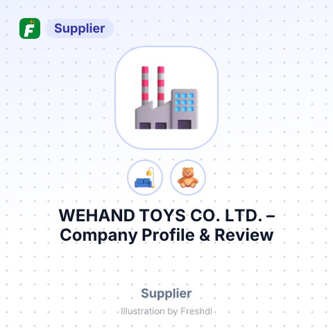 WEHAND TOYS CO., LTD. – summary card, no photo uploaded yet