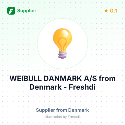 WEIBULL DANMARK A/S – summary card, no photo uploaded yet