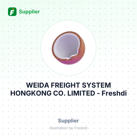 WEIDA FREIGHT SYSTEM HONGKONG CO. LIMITED – summary card, no photo uploaded yet