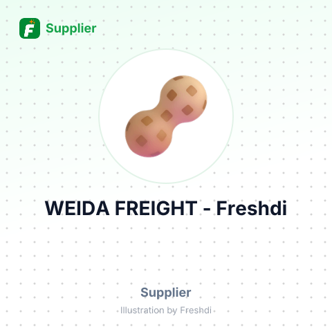 WEIDA FREIGHT – summary card, no photo uploaded yet