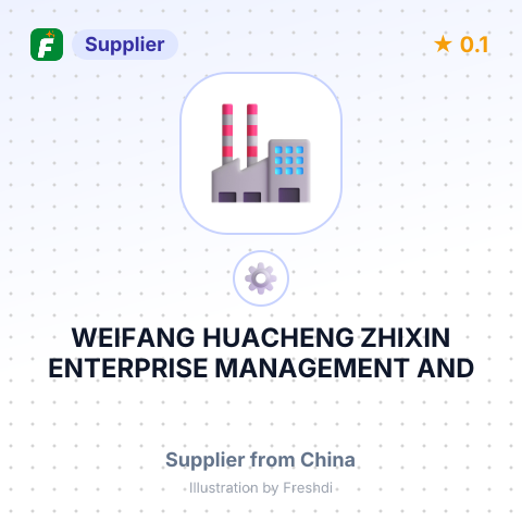 WEIFANG HUACHENG ZHIXIN ENTERPRISE MANAGEMENT AND – summary card, no photo uploaded yet