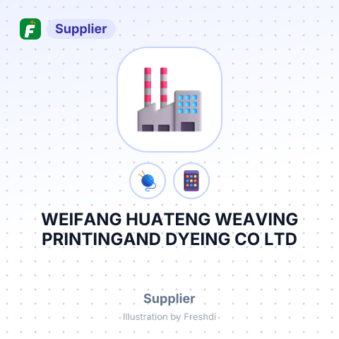 WEIFANG HUATENG WEAVING PRINTINGAND DYEING CO LTD – summary card, no photo uploaded yet