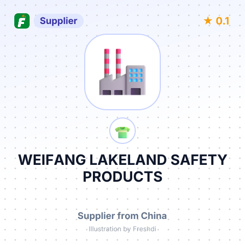 WEIFANG LAKELAND SAFETY PRODUCTS – summary card, no photo uploaded yet