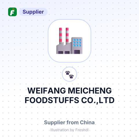 WEIFANG MEICHENG FOODSTUFFS CO.,LTD – summary card, no photo uploaded yet