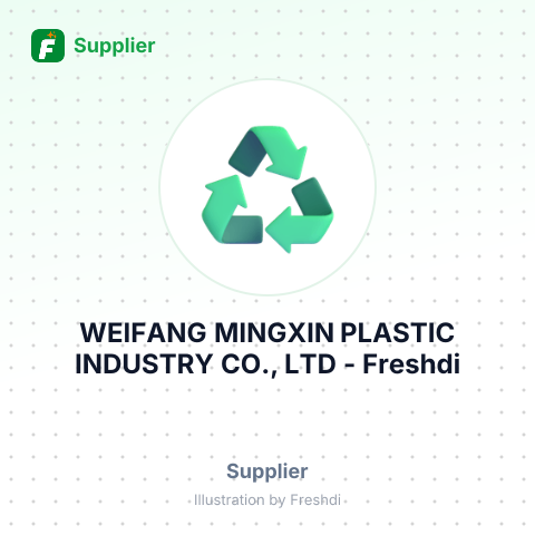 WEIFANG MINGXIN PLASTIC INDUSTRY CO., LTD – summary card, no photo uploaded yet