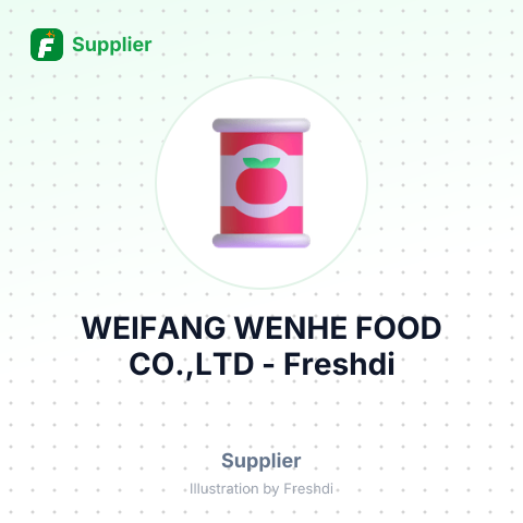 WEIFANG WENHE FOOD CO.,LTD – summary card, no photo uploaded yet