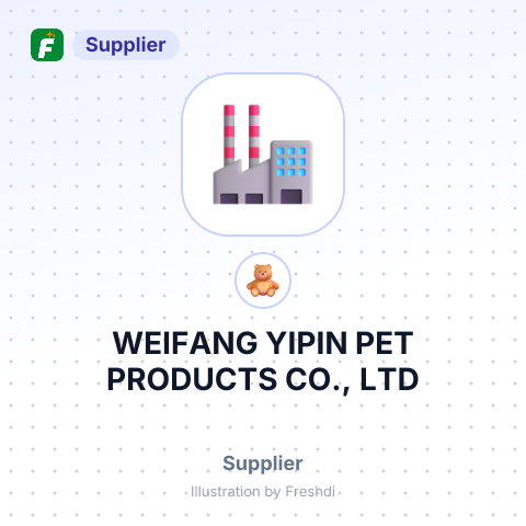 WEIFANG YIPIN PET PRODUCTS CO., LTD – summary card, no photo uploaded yet