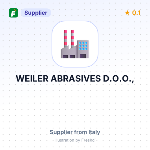 WEILER ABRASIVES D.O.O., – summary card, no photo uploaded yet