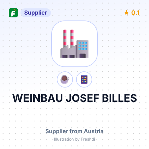 WEINBAU JOSEF BILLES – summary card, no photo uploaded yet