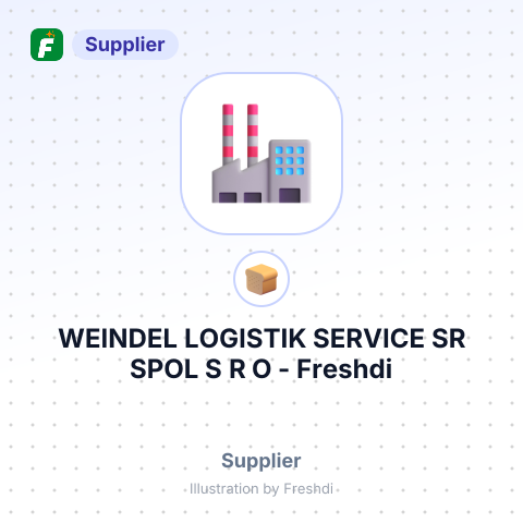 WEINDEL LOGISTIK SERVICE SR SPOL S R O – summary card, no photo uploaded yet