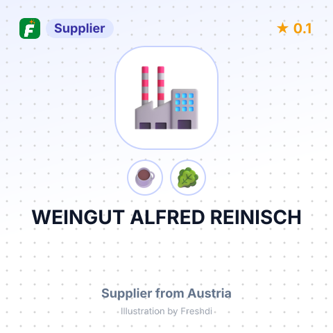 WEINGUT ALFRED REINISCH – summary card, no photo uploaded yet