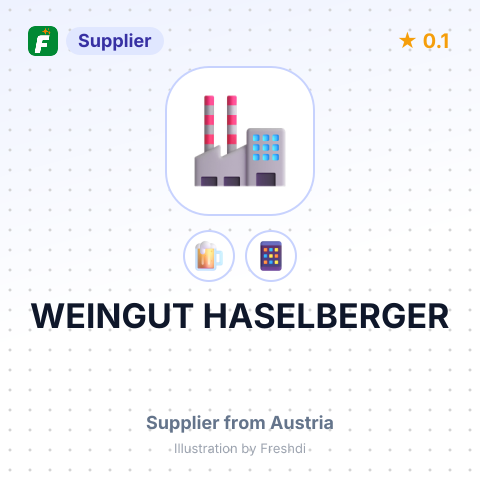 WEINGUT HASELBERGER – summary card, no photo uploaded yet