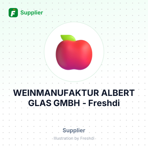 WEINMANUFAKTUR ALBERT GLAS GMBH – summary card, no photo uploaded yet