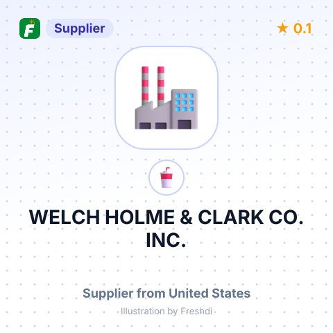 WELCH,HOLME & CLARK CO., INC. – summary card, no photo uploaded yet