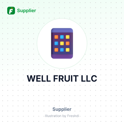 WELL FRUIT LLC – summary card, no photo uploaded yet